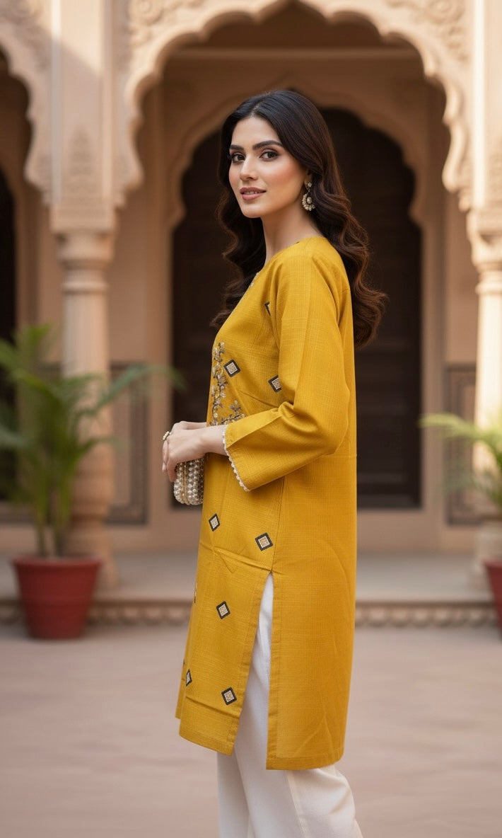 Only kurti (fabric winter cotton)