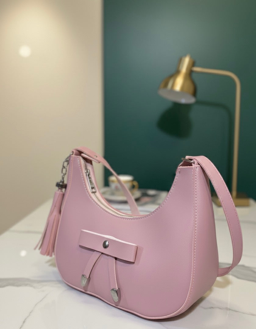smooth, matte faux leather (or high-quality vegan leather) material.