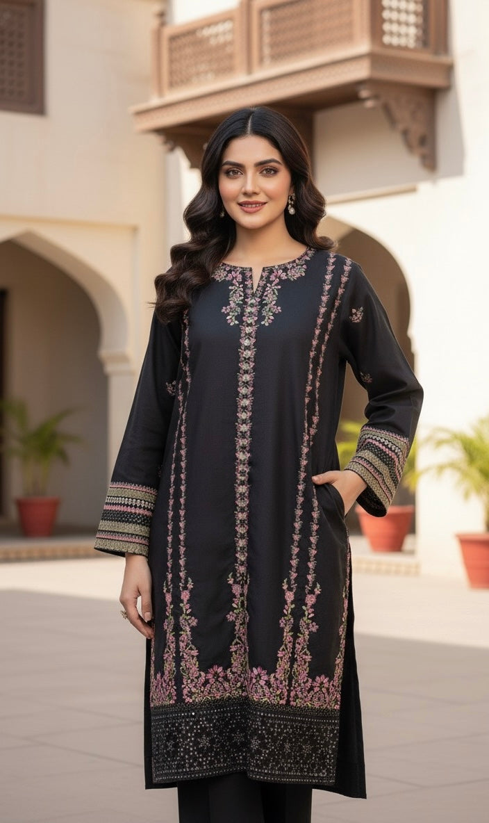 Elegant embroidery 3pc upgrade your look 🤌🏿