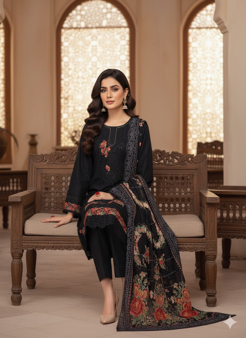 The suits are styled with a modern, well-tailored fit.(fabric cotton)
