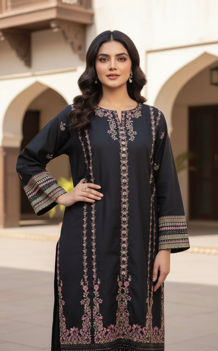 Elegant embroidery 3pc upgrade your look 🤌🏿