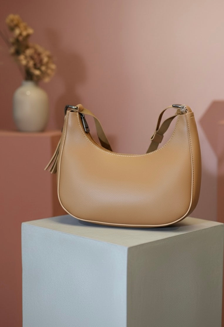 smooth, matte faux leather (or high-quality vegan leather) material.
