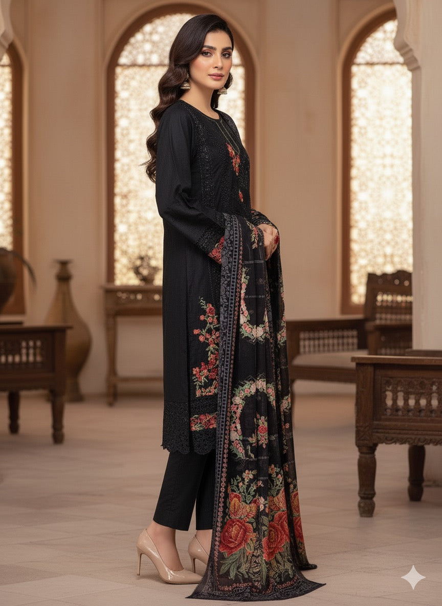 The suits are styled with a modern, well-tailored fit.(fabric cotton)