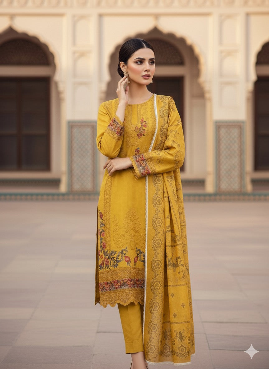 The suits are styled with a modern, well-tailored fit.(fabric cotton)