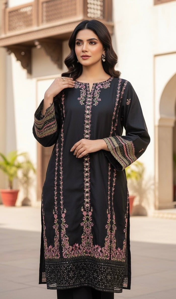 Elegant embroidery 3pc upgrade your look 🤌🏿